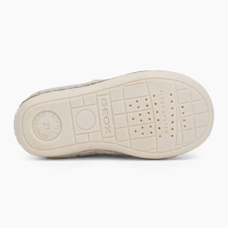 Buty dziecięce Geox Tutim white/silver 4