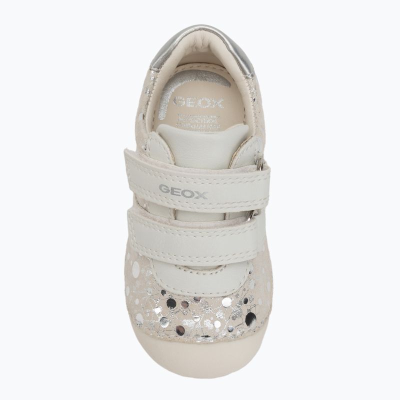 Buty dziecięce Geox Tutim white/silver 5