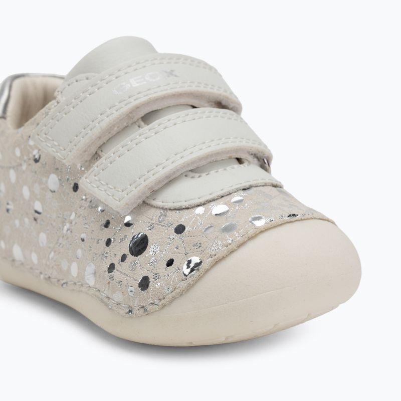Buty dziecięce Geox Tutim white/silver 7