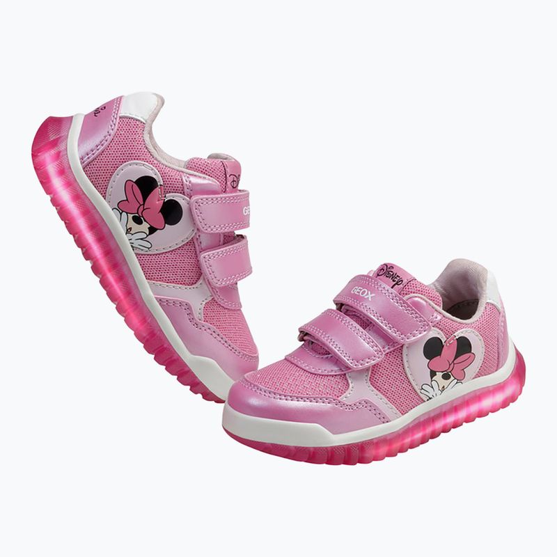 Buty dziecięce Geox Lightyloo dark pink 17