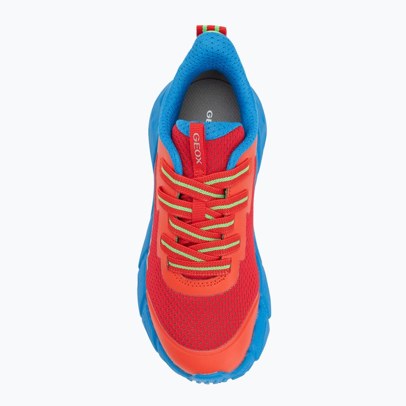 Buty juniorskie Geox Flexyper Fast red/light blue 5