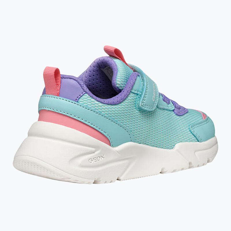 Buty dziecięce Geox Loftus sea green/lilac 11