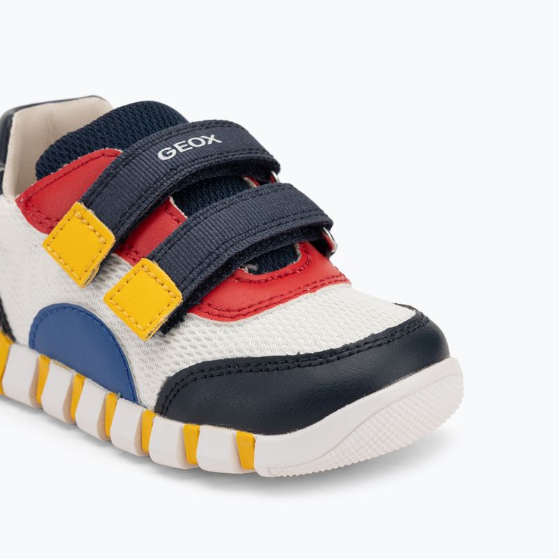 Buty dziecięce Geox Iupidoo white/navy 7