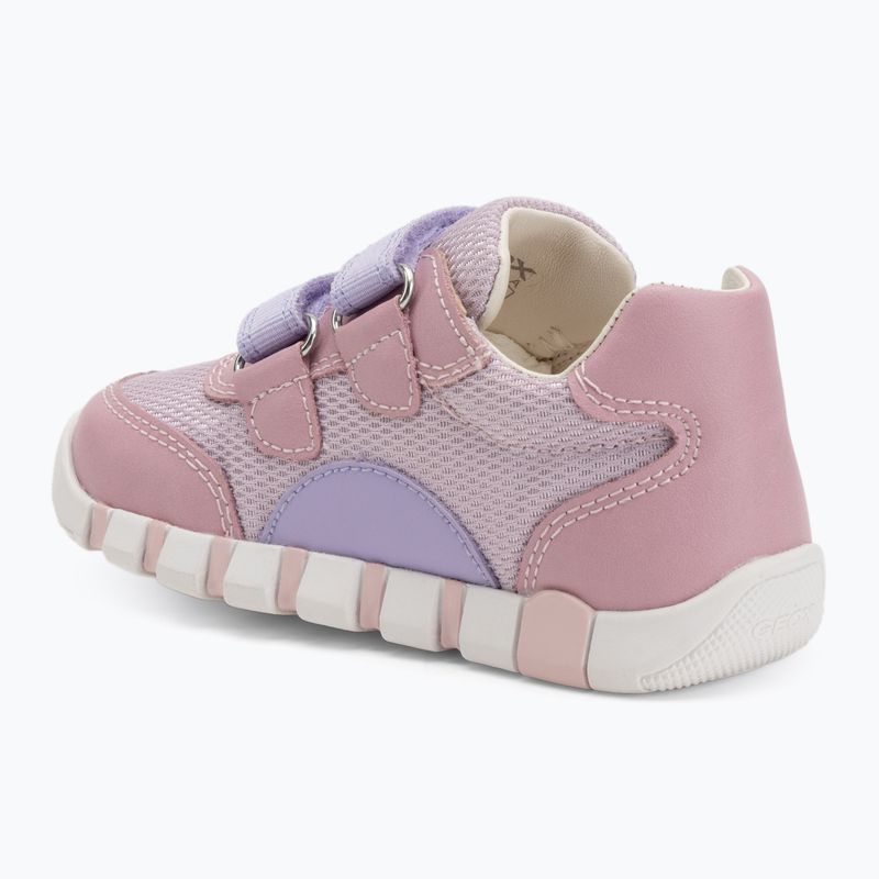 Buty dziecięce Geox Iupidoo rose/lilac 3