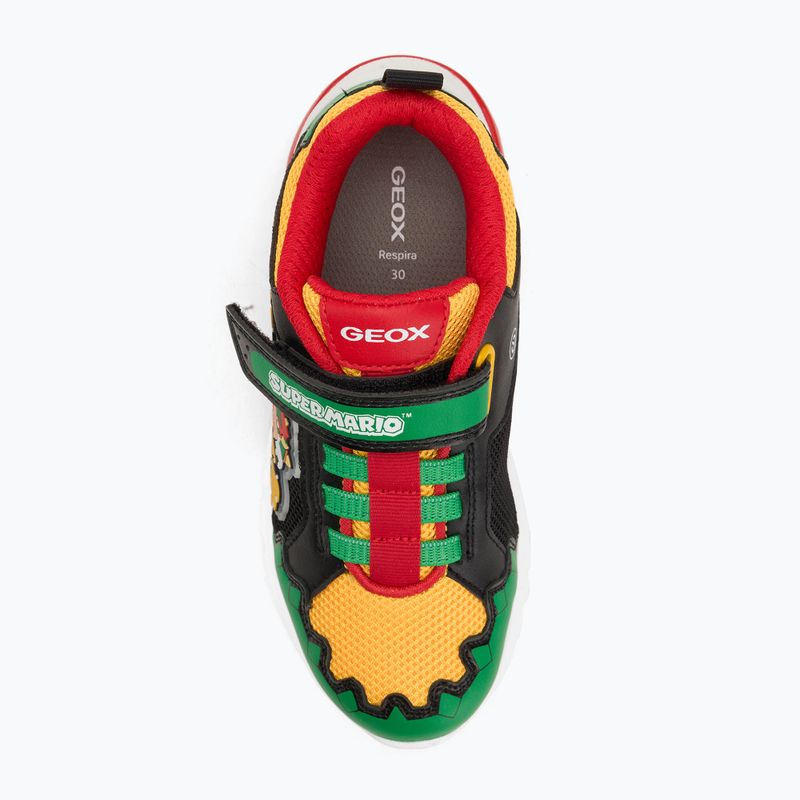 Buty dziecięce Geox Ciberdron green/dark red 5