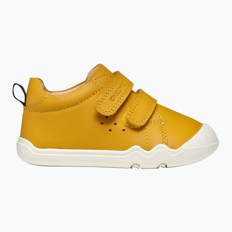 Buty barefoot dziecięce Geox Steppieup ochre yellow/navy 2
