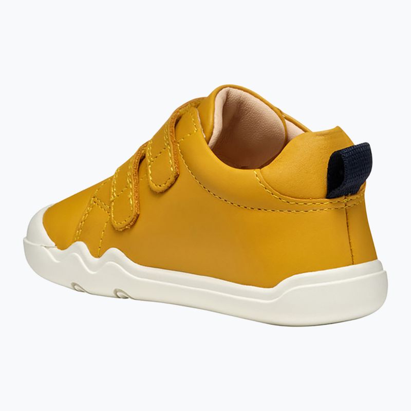 Buty barefoot dziecięce Geox Steppieup ochre yellow/navy 5