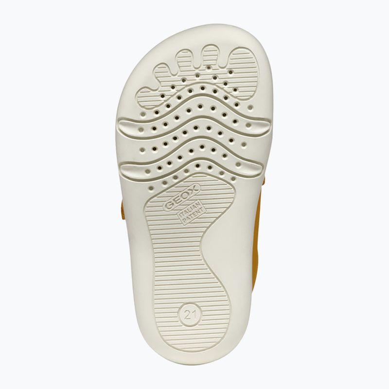 Buty barefoot dziecięce Geox Steppieup ochre yellow/navy 6