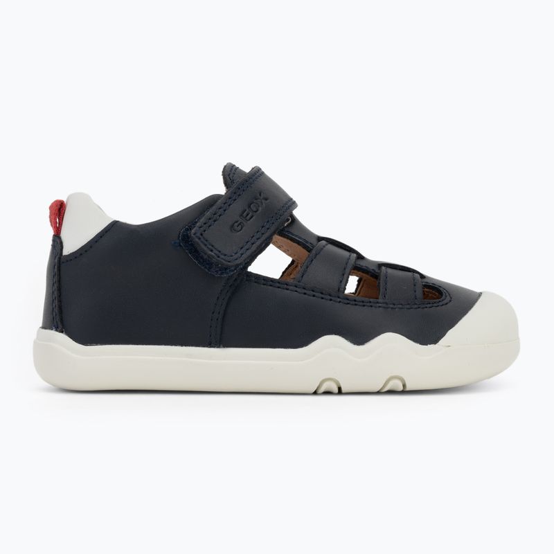 Buty barefoot dziecięce Geox Steppieup navy/white 2