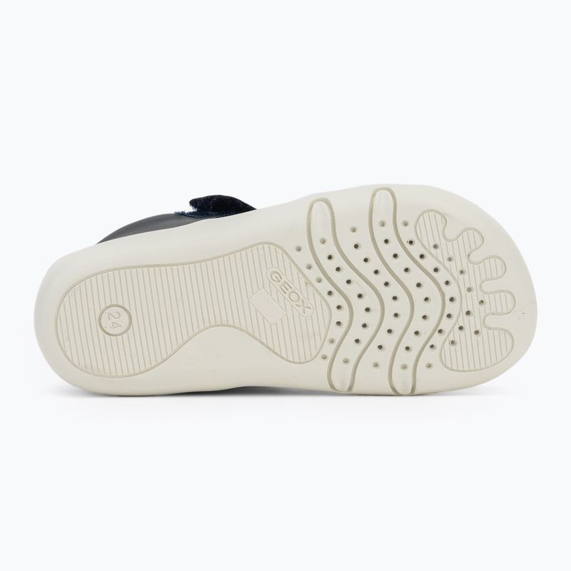 Buty barefoot dziecięce Geox Steppieup navy/white 4