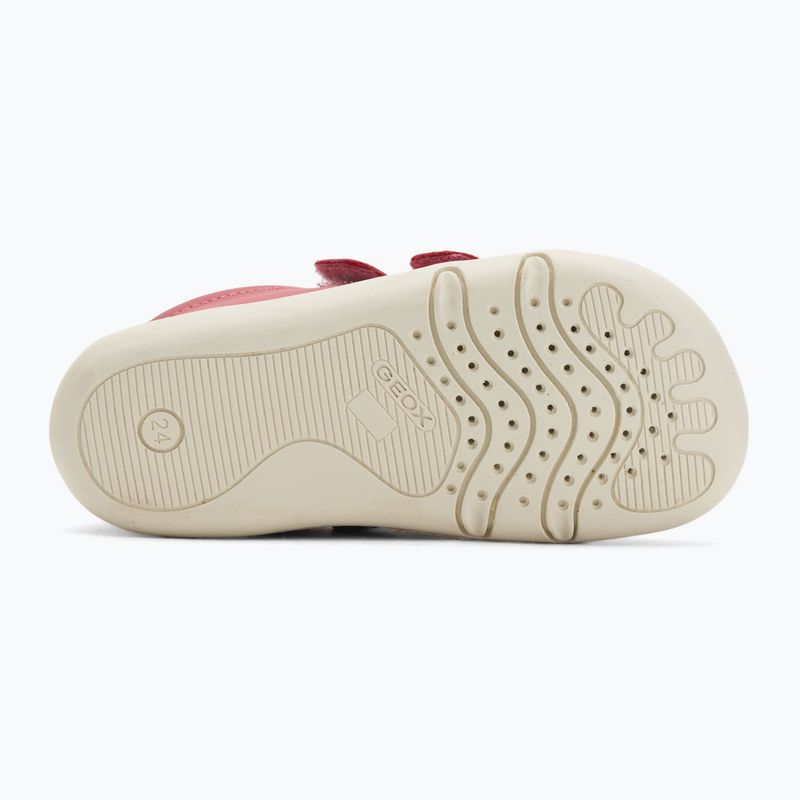 Buty barefoot dziecięce Geox Steppieup fuchsia 4