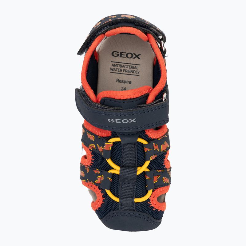 Sandały dziecięce Geox Multy navy/orange 5