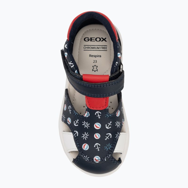 Sandały dziecięce Geox Zapito navy/red 5