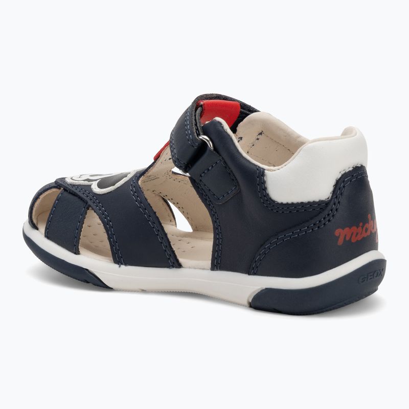 Sandały dziecięce Geox Zapito minnie navy/red 3