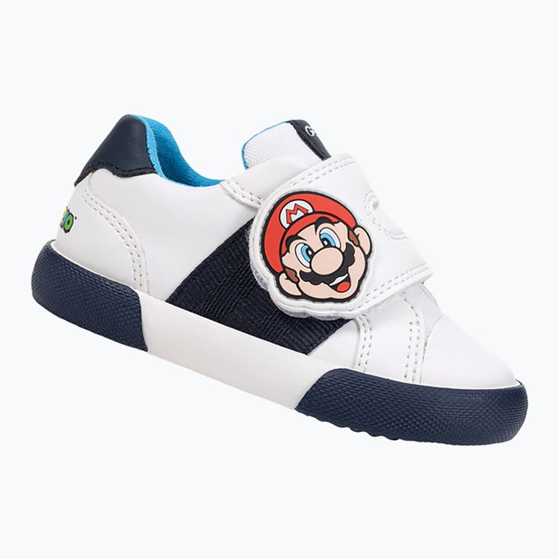 Buty dziecięce Geox Gisli white/navy/orange 10