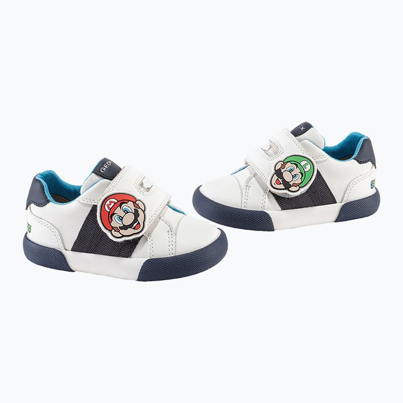 Buty dziecięce Geox Gisli white/navy/orange 15