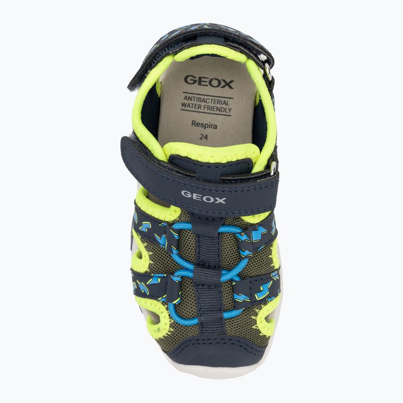 Sandały dziecięce Geox Multy pistachio/navy 5