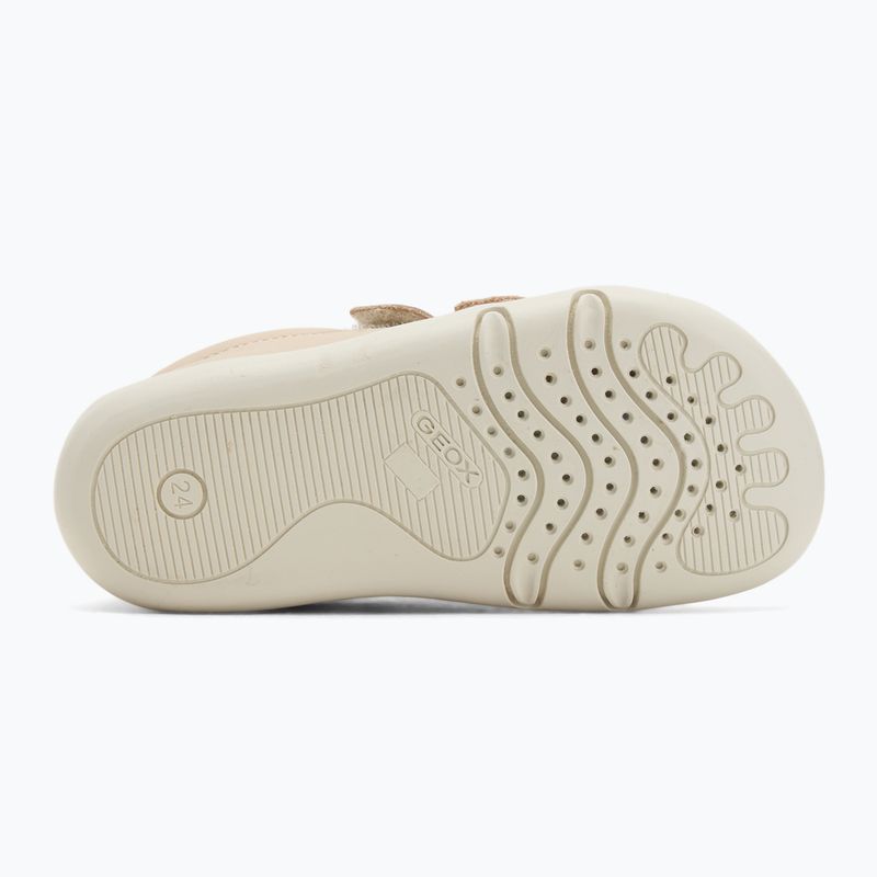 Buty barefoot dziecięce Geox Steppieup light ivory 4