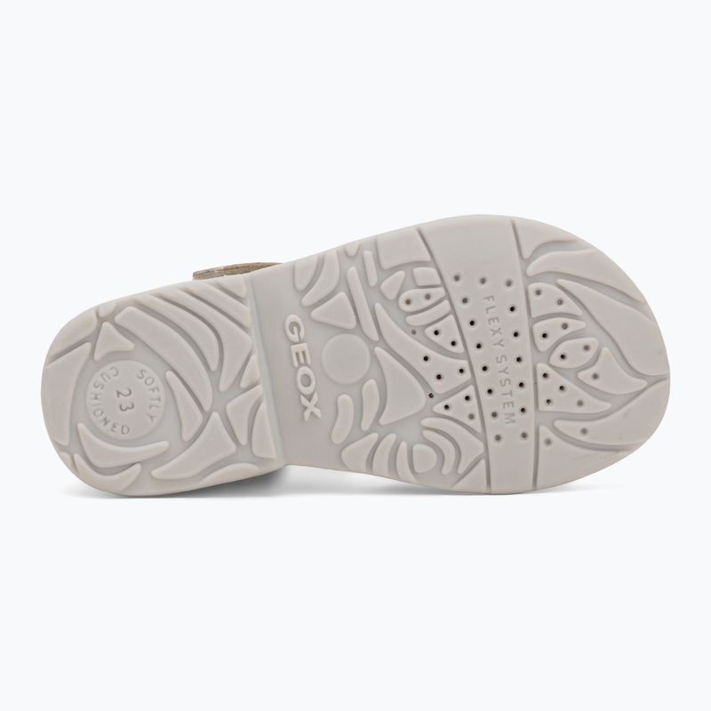 Sandały dziecięce Geox Verred white/silver 4