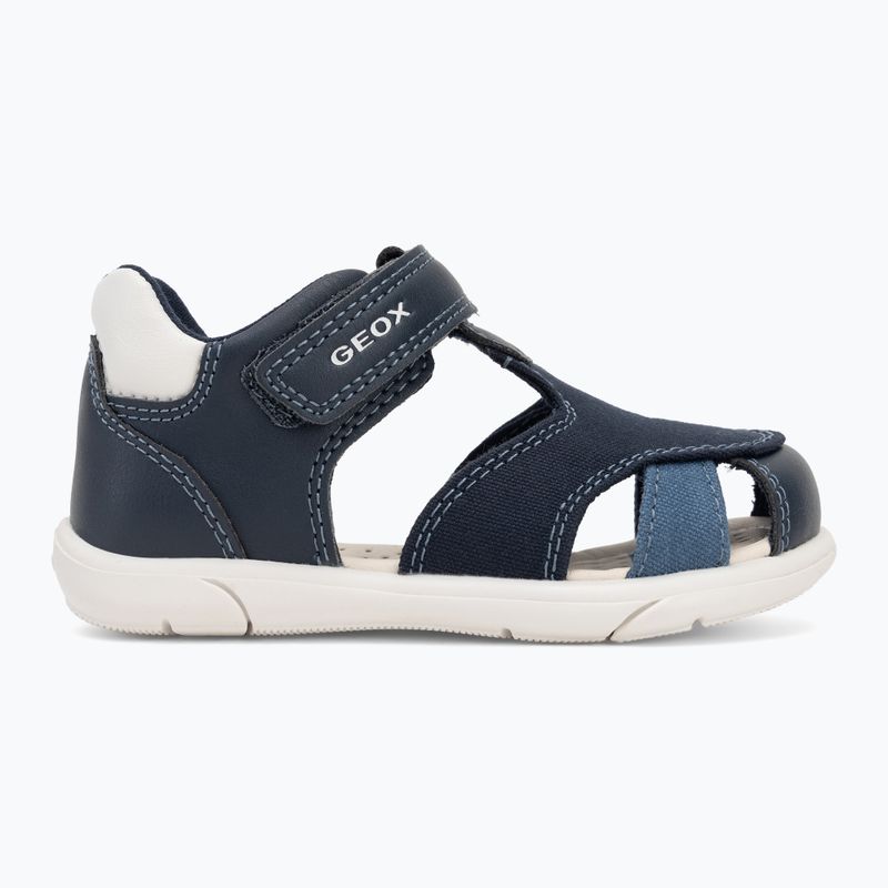 Sandały dziecięce Geox Zapito navy/white 2