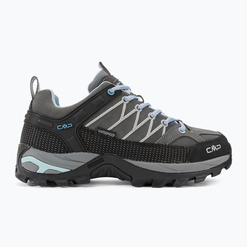 Buty trekkingowe damskie CMP Rigel Low Wp graffite/azzurro 2