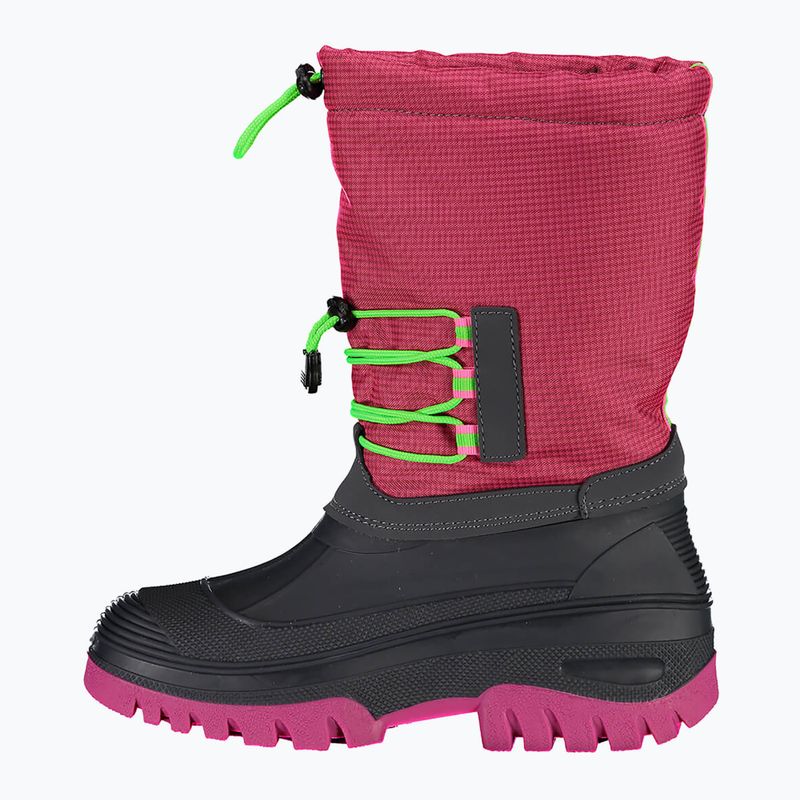 Śniegowce dziecięce CMP Ahto Snowboots Wp pink fluo 11