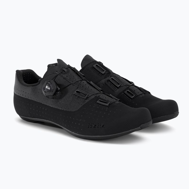 Buty szosowe męskie Fizik Tempo Overcurve R4 black/black 4