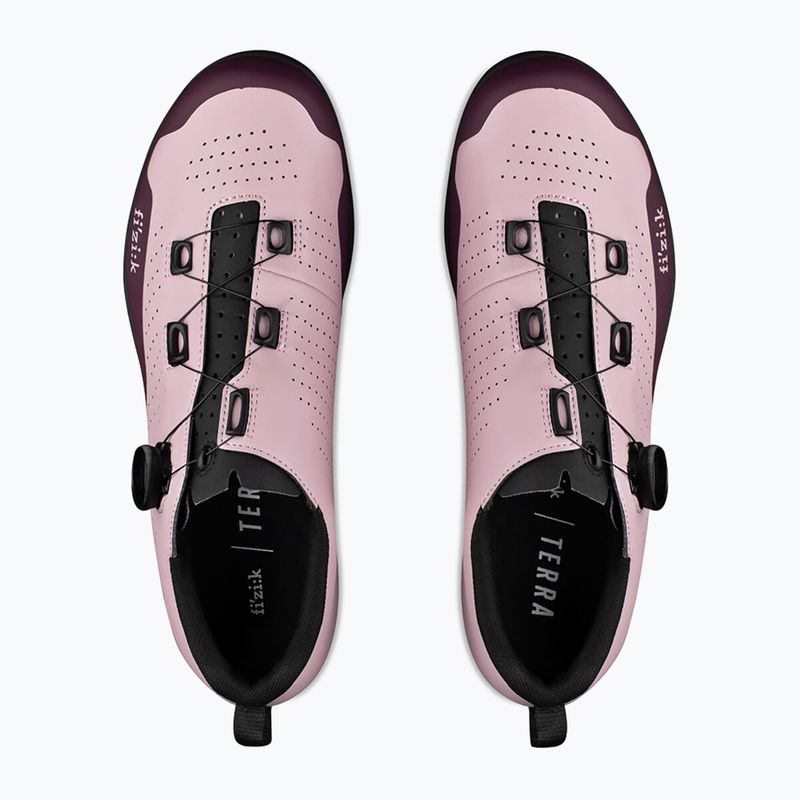 Buty rowerowe MTB damskie Fizik Terra Atlas pink grape/black 12