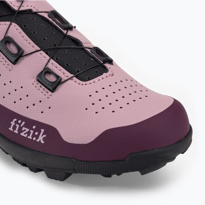 Buty rowerowe MTB damskie Fizik Terra Atlas pink grape/black 7