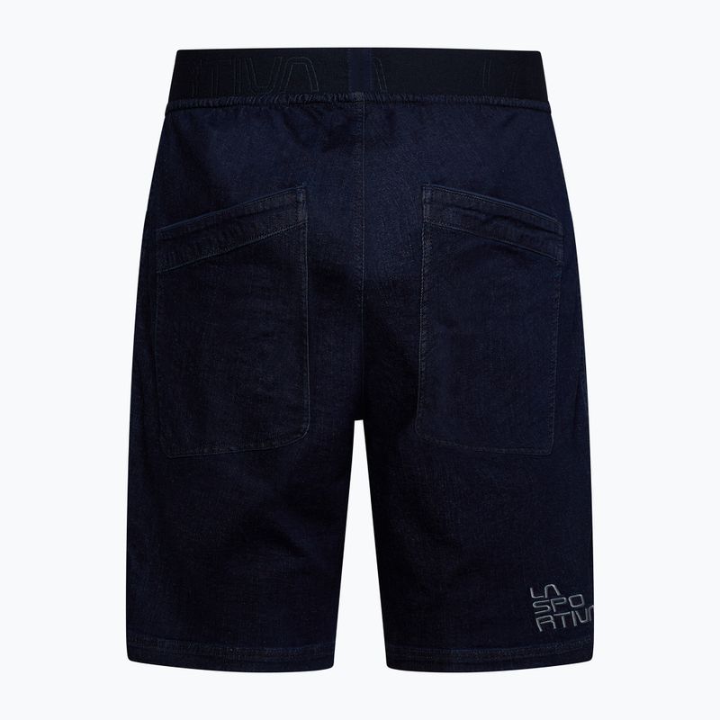 Spodenki wspinaczkowe męskie La Sportiva Mundo jeans/deep sea 2