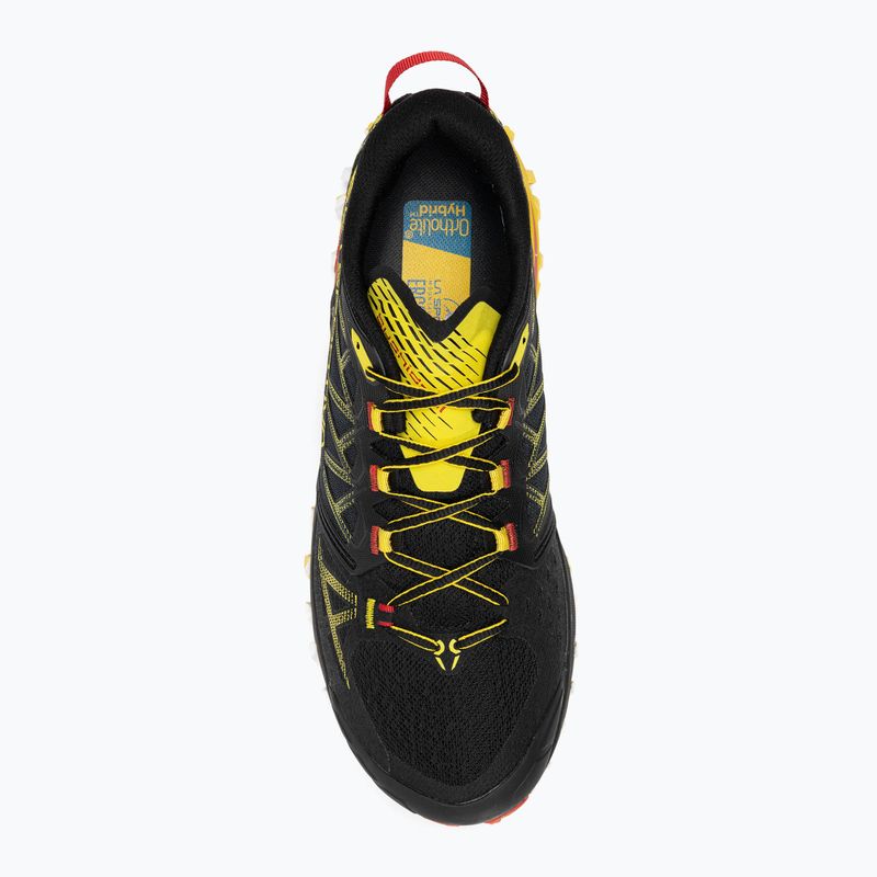 Buty do biegania męskie La Sportiva Bushido III black/yellow 5