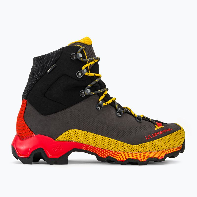 Buty trekkingowe męskie La Sportiva Aequilibrium Trek GTX carbon/ yellow 2