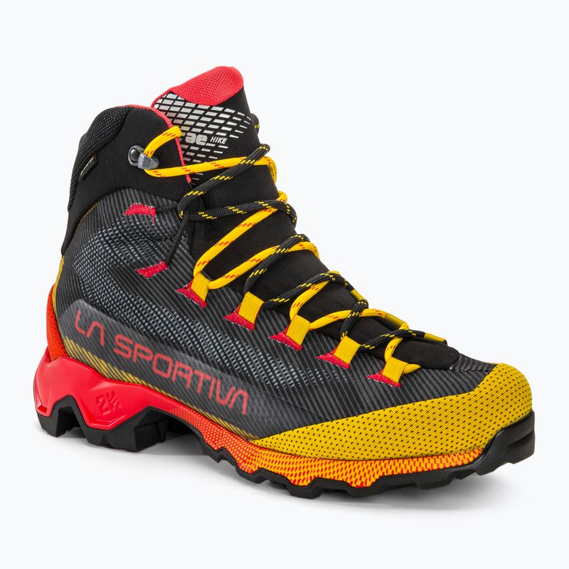 Buty trekkingowe męskie La Sportiva Aequilibrium Hike GTX carbon/ yellow