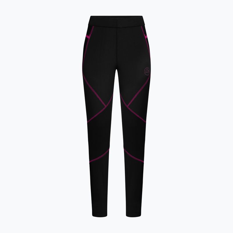 Legginsy do biegania damskie La Sportiva Primal black/ springtime