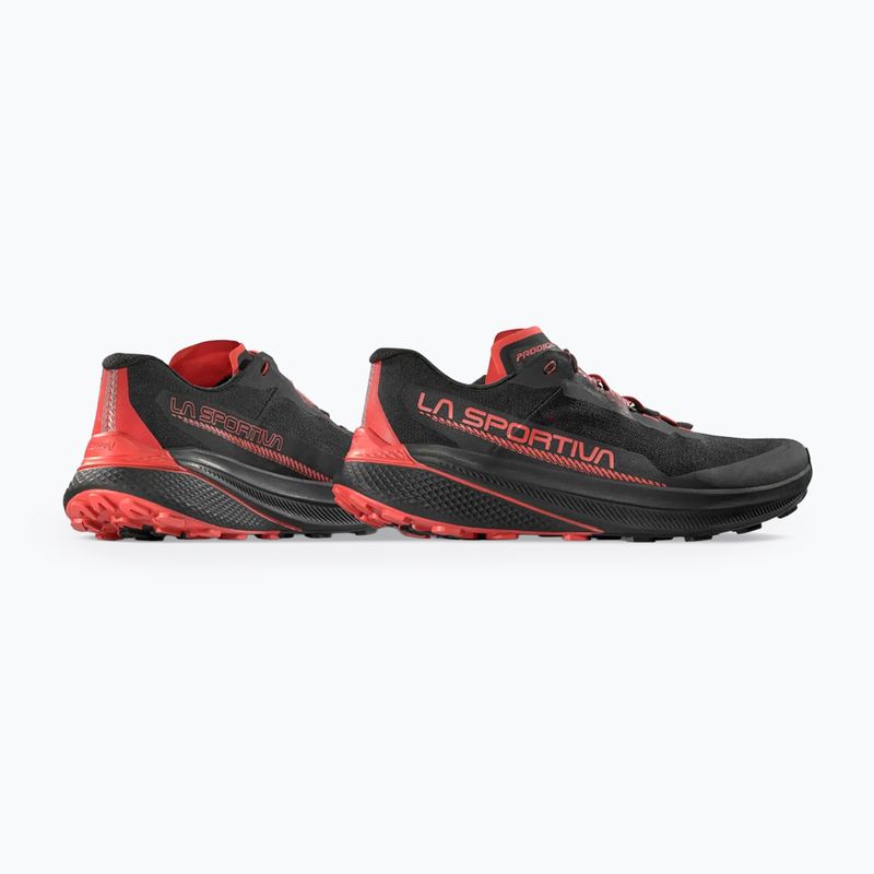 Buty do biegania męskie La Sportiva Prodigio black/tango red 13