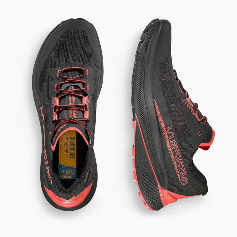 Buty do biegania męskie La Sportiva Prodigio black/tango red 15