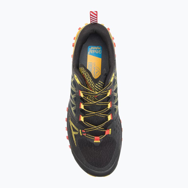 Buty do biegania męskie La Sportiva Bushido III GTX black/ yellow 5