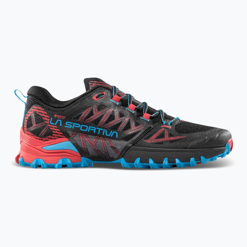Buty do biegania damskie La Sportiva Bushido III GTX black/ hibiscus 9