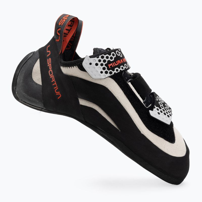 Buty wspinaczkowe damskie La Sportiva Miura VS white/cherry tomato 2