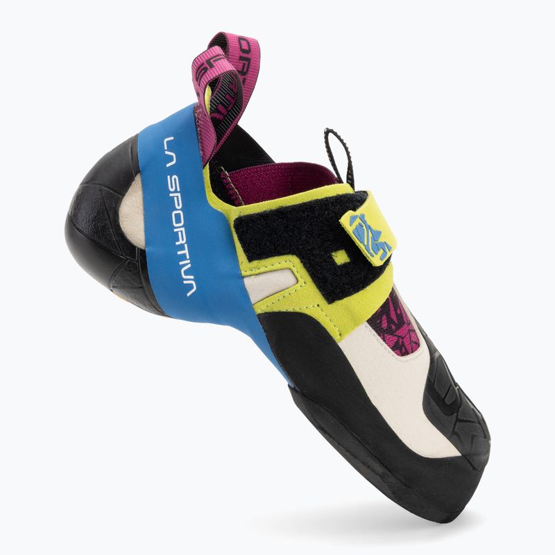 Buty wspinaczkowe damskie La Sportiva Skwama 2024 apple green/cobalt blue 2
