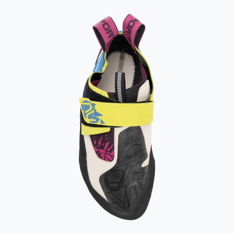 Buty wspinaczkowe damskie La Sportiva Skwama 2024 apple green/cobalt blue 5