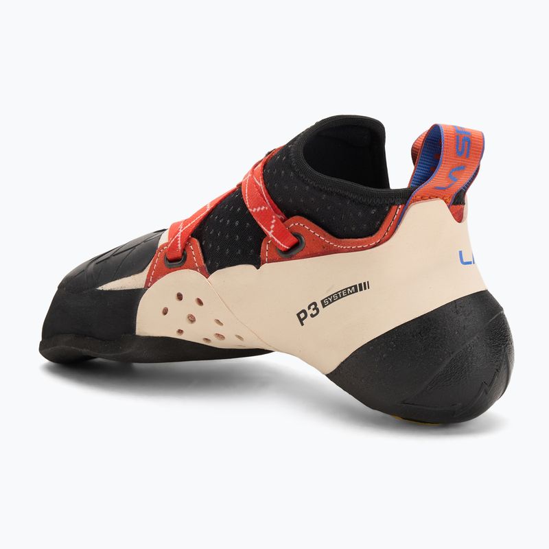 Buty wspinaczkowe damskie  La Sportiva Solution white/lily orange 3
