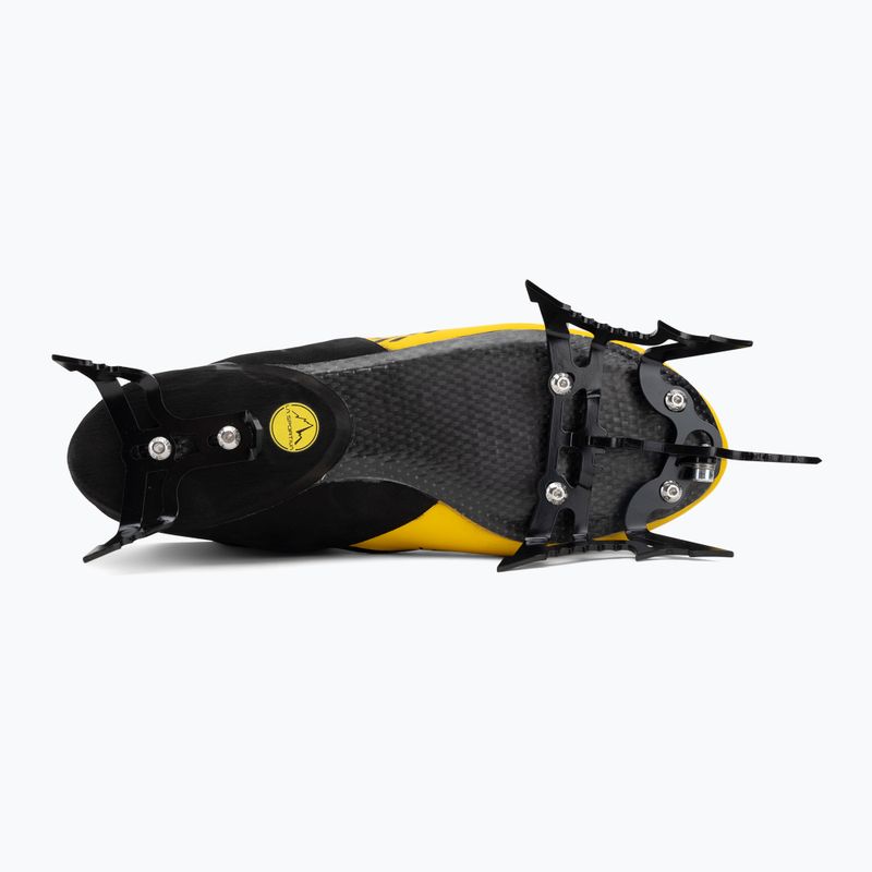 Buty wspinaczkowe La Sportiva Mega Ice Evo black/yellow 4