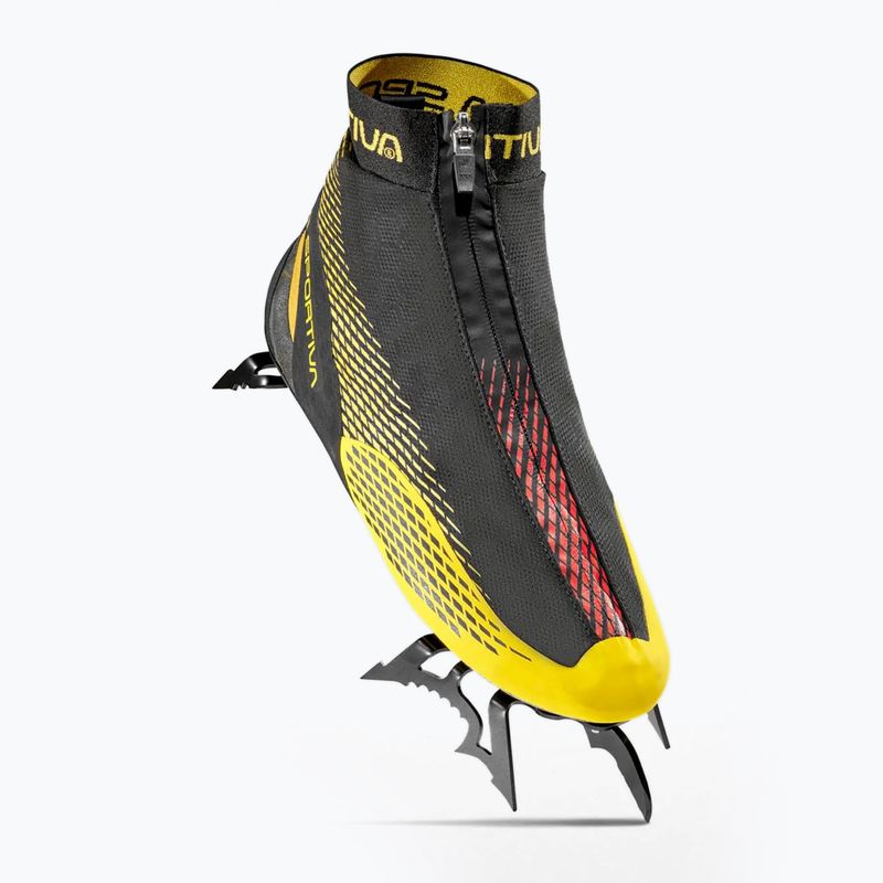 Buty wspinaczkowe La Sportiva Mega Ice Evo black/yellow 9