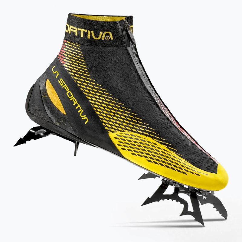 Buty wspinaczkowe La Sportiva Mega Ice Evo black/yellow 10