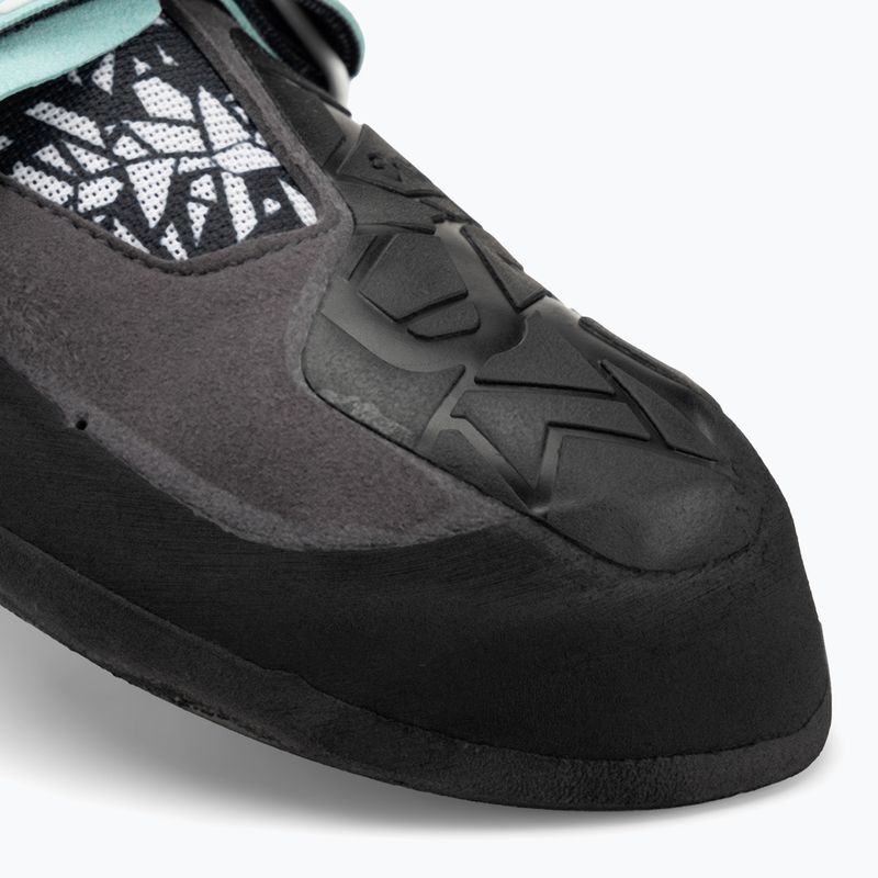 Buty wspinaczkowe damskie La Sportiva Skwama Vegan carbon/turquoise 7