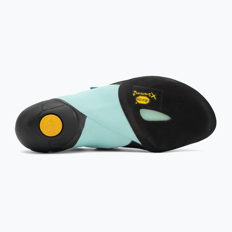 Buty wspinaczkowe damskie La Sportiva Skwama Vegan carbon/turquoise 4