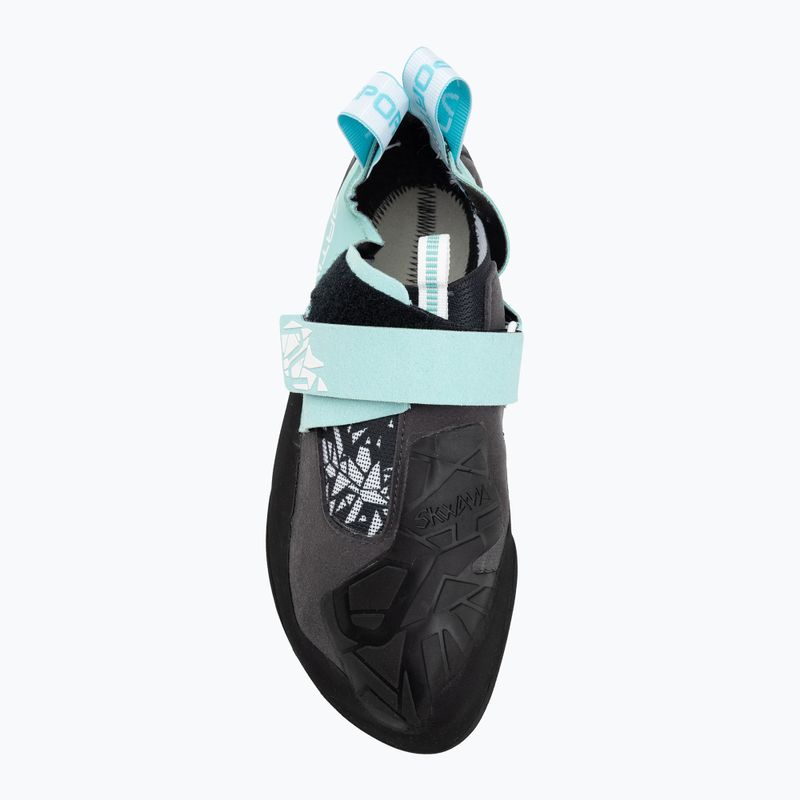 Buty wspinaczkowe damskie La Sportiva Skwama Vegan carbon/turquoise 5