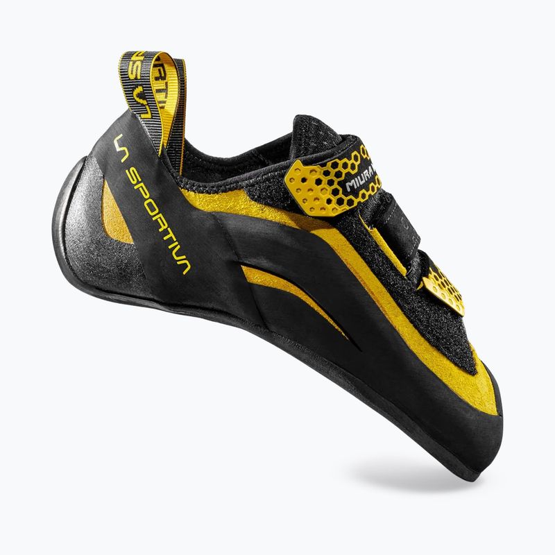 Buty wspinaczkowe męskie La Sportiva Miura VS black/yellow 2