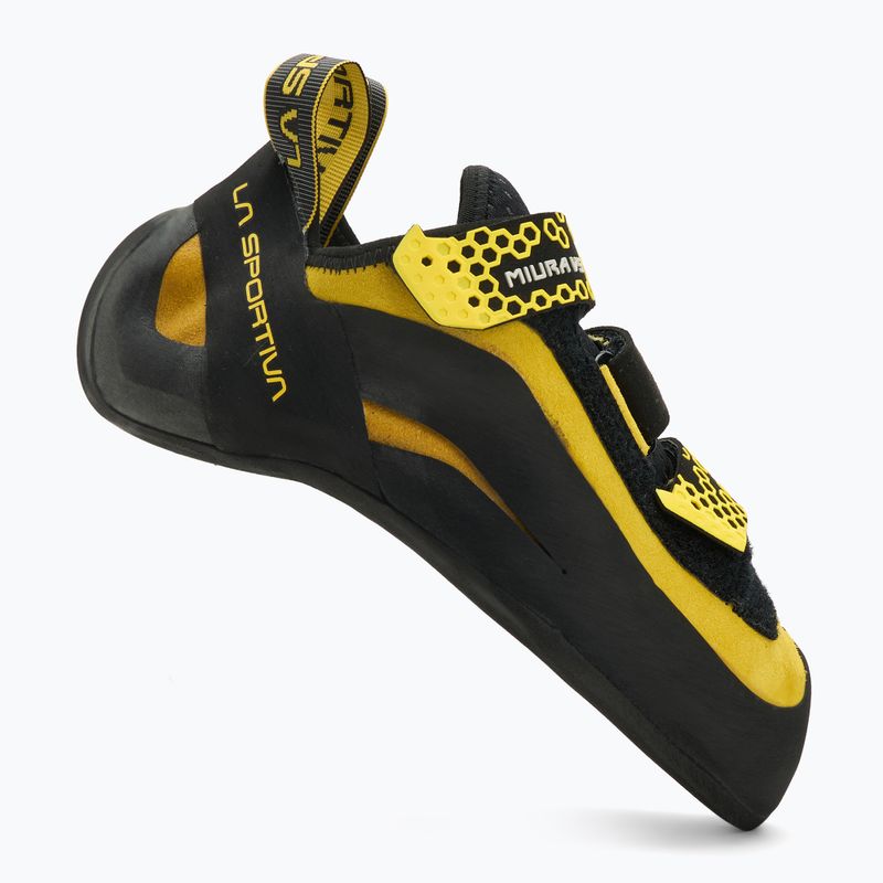 Buty wspinaczkowe męskie La Sportiva Miura VS black/yellow 2